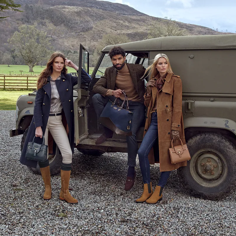 Fairfax and Favor Mini Windsor Handbag - Tan Leather-7