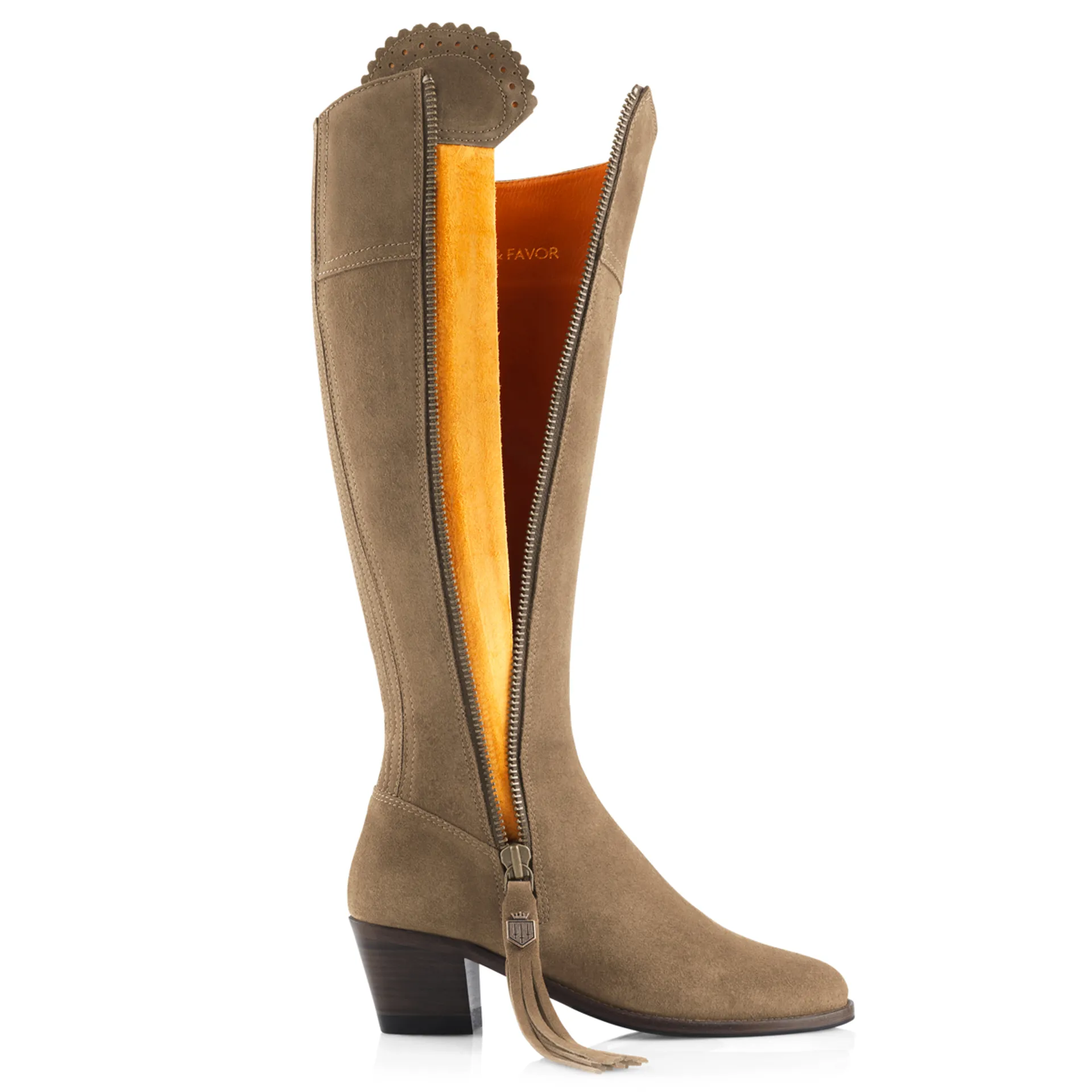 fairfax and favour heeled regina boots