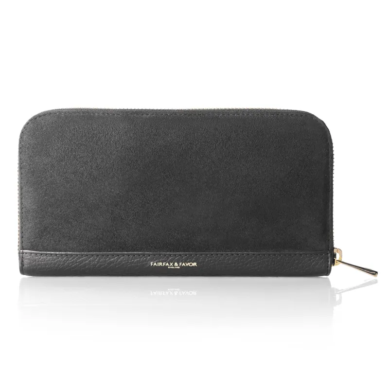 Fairfax and Favor Salisbury Purse - Grey-1