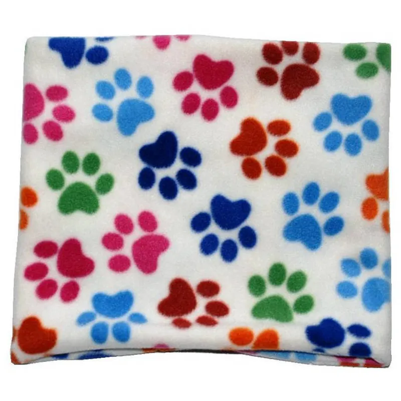 Frosty Fox Snood - White Paws