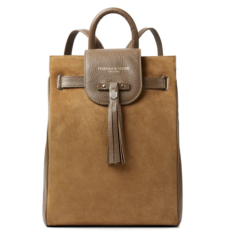 Fairfax and Favor Windsor Backpack - Tan-1