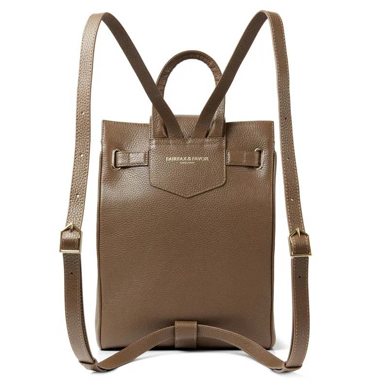Fairfax and Favor Windsor Backpack - Tan-2