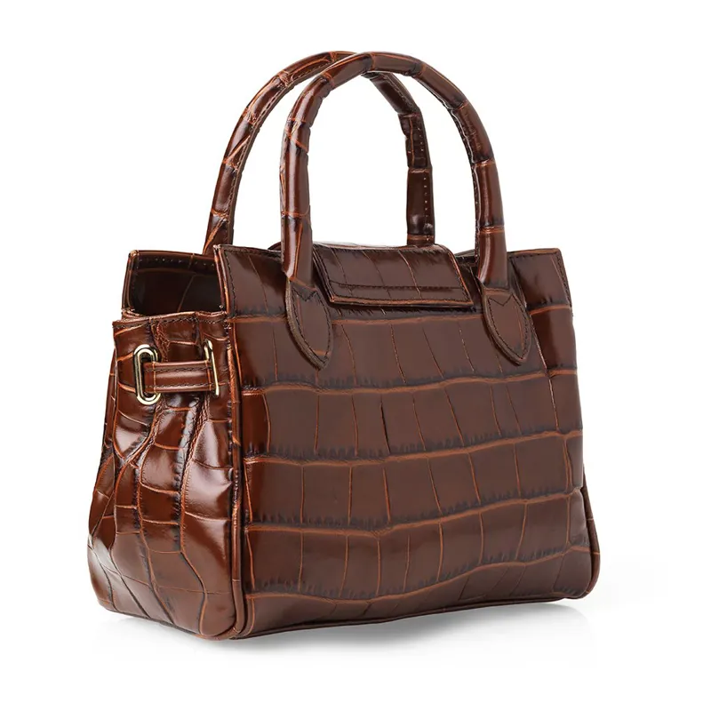 Fairfax and Favor Mini Windsor Handbag - Conker-1