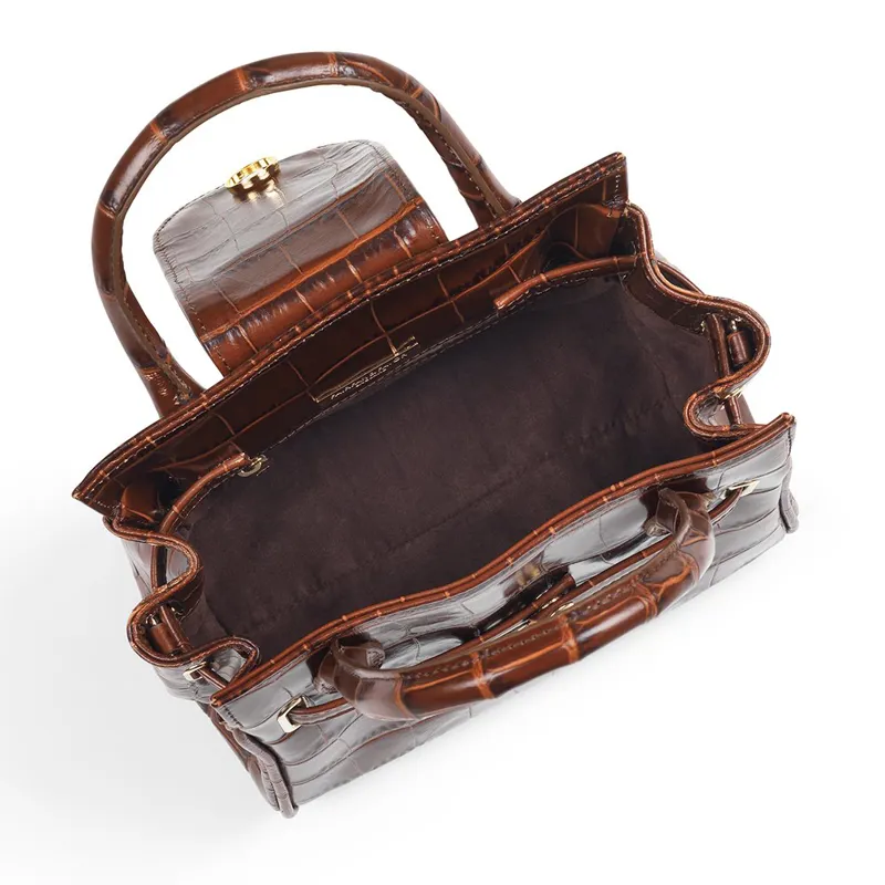 Fairfax and Favor Mini Windsor Handbag - Conker-2