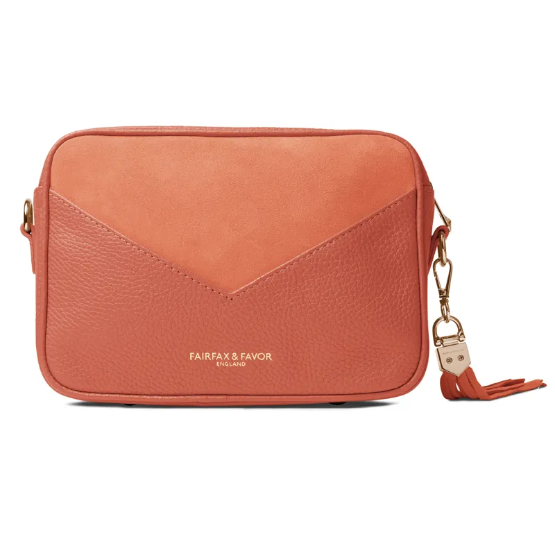Fairfax and Favor Finsbury Handbag - Melon-3