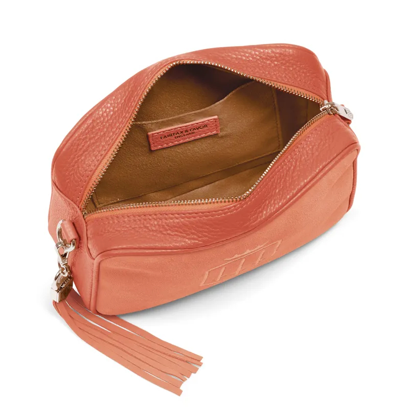 Fairfax and Favor Finsbury Handbag - Melon-2
