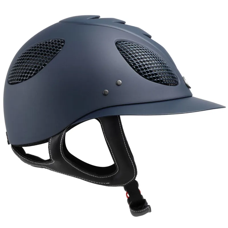 GPA First Lady 2x Riding Helmet - Navy-1