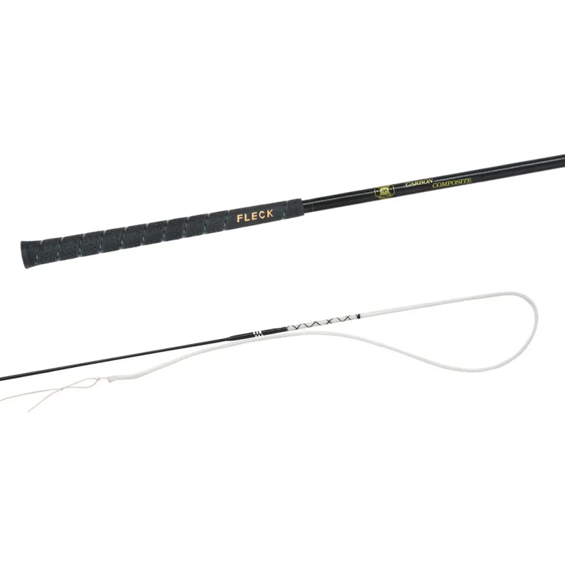 Fleck Hollow Fibre Glass Drop Lash Competition Whip - Black