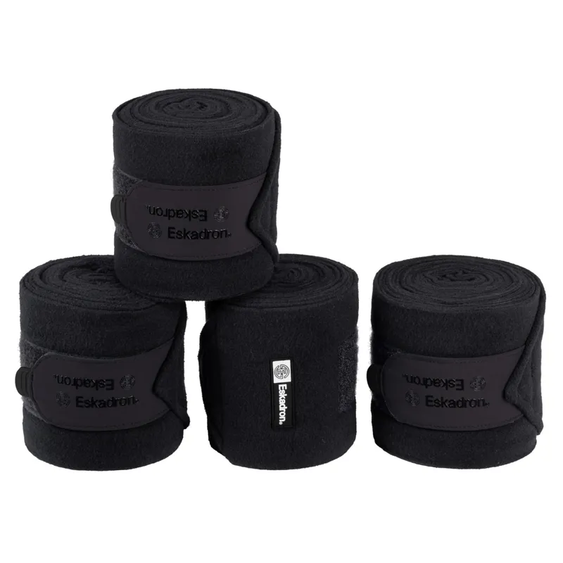 Eskadron Dynamic Fleece Bandages Black