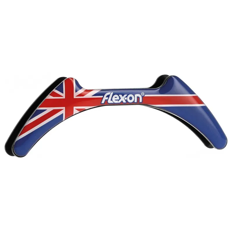 Flex-On Green Composite Stirrup Magnets - Great Britain Flag