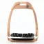 Flex-On Hunter H Ultra Grip Stirrups - Rose Gold/Aluminium/Black