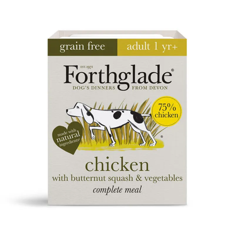 Forthglade Complete Meal Grain Free Wet Dog Food Adult/Chicken