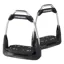 Freejump AirS Stirrups - Dressage Edition Black/Silver