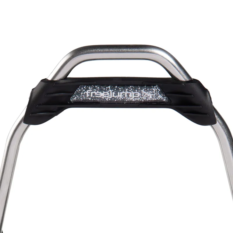 Freejump AirS Stirrups - Dressage Edition Black/Silver-1