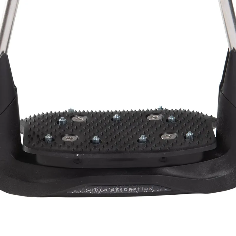 Freejump AirS Stirrups - Dressage Edition Black/Silver-2