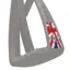 Freejump SoftUp Lite Junior Stirrup Pins - UK Flag