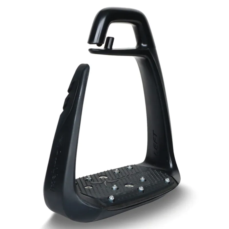 Freejump SoftUp Classic Stirrups - Matte Black
