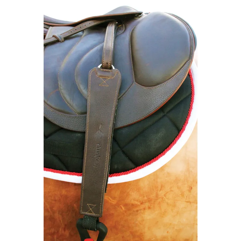 Freejump Pro Grip Stirrup Leathers - Brown-4