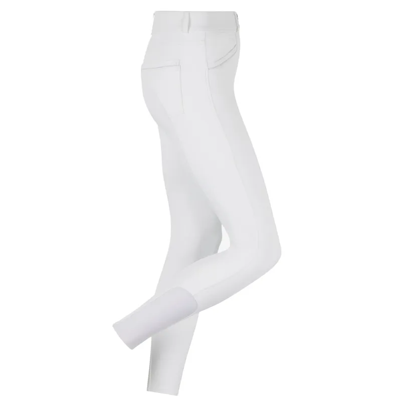 LeMieux Freya Pro Full Grip Ladies Competition Breeches - White-1