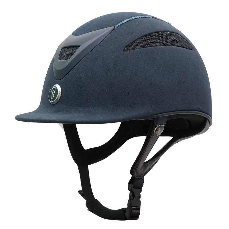 Gatehouse Conquest MKII Crystal Riding Hat Navy