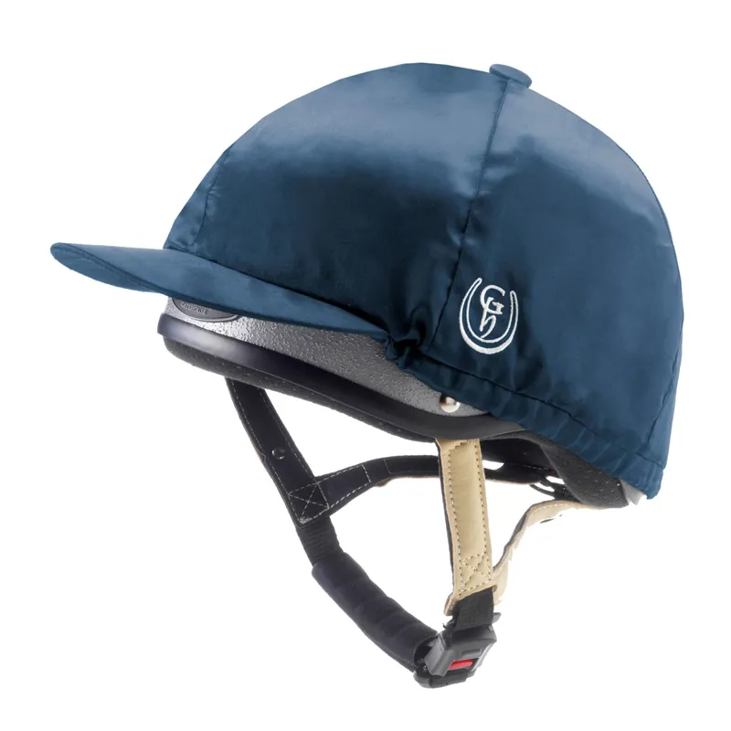 Gatehouse Riding Hat Silk Navy