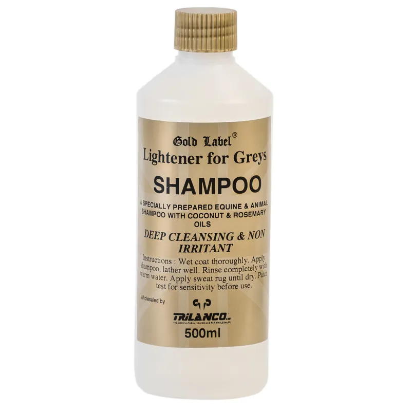 Gold Label Lightener Shampoo for Greys