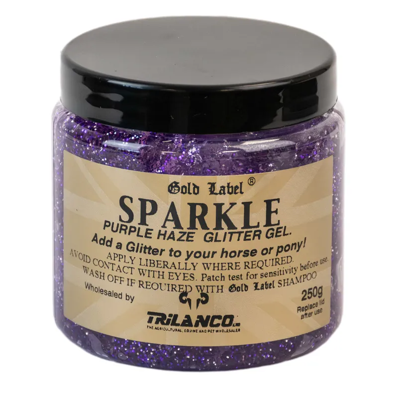 Gold Label Sparkle Glitter Gel - Purple Haze