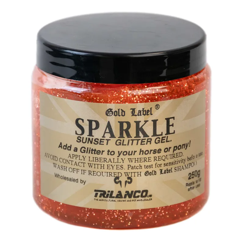 Gold Label Sparkle Glitter Gel - Sunset