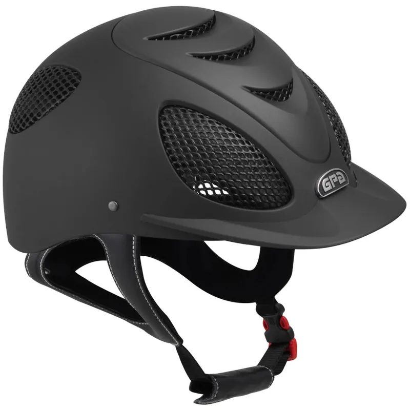 GPA Speed Air 2x Riding Helmet Black