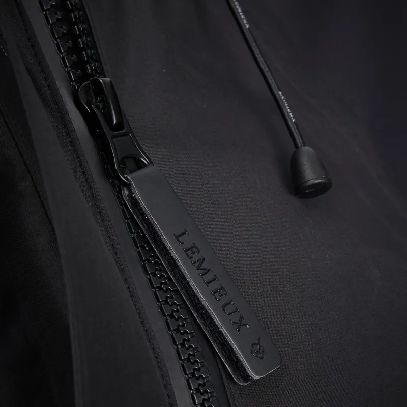 LeMieux Grace Ladies Long Waterproof Jacket - Black-3