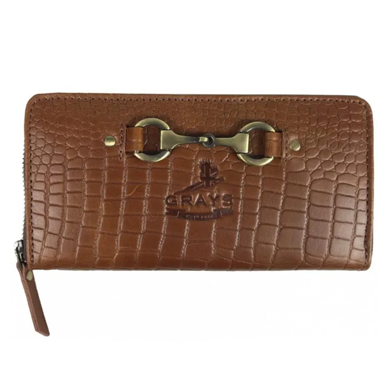 Grays The Sally Zip Fine Leather Womens Purse