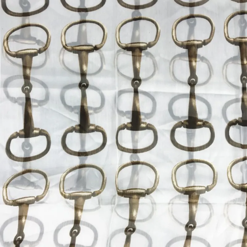 Grays Chiffon Scarf - Light Grey/Snaffles-1