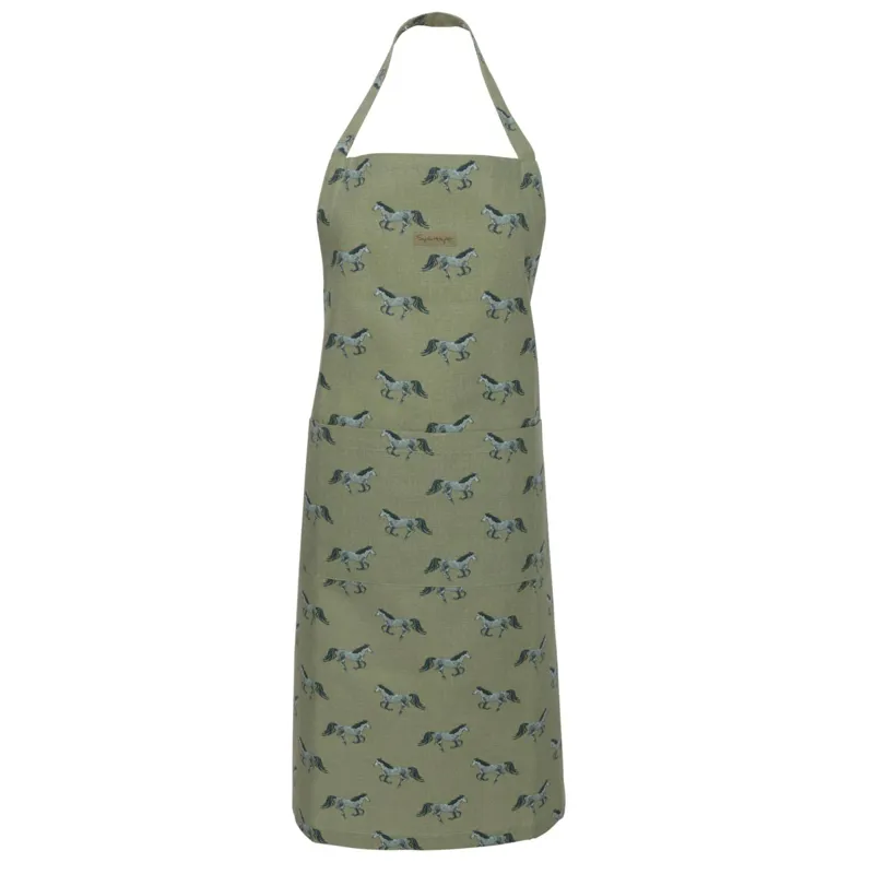 Sophie Allport Apron - Grey Horse
