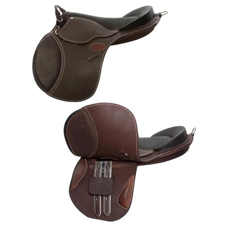 Guy Cantin Evolution Jumping Pony Saddle - Tan-1