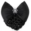 QHP Classy Hair Bow - Black