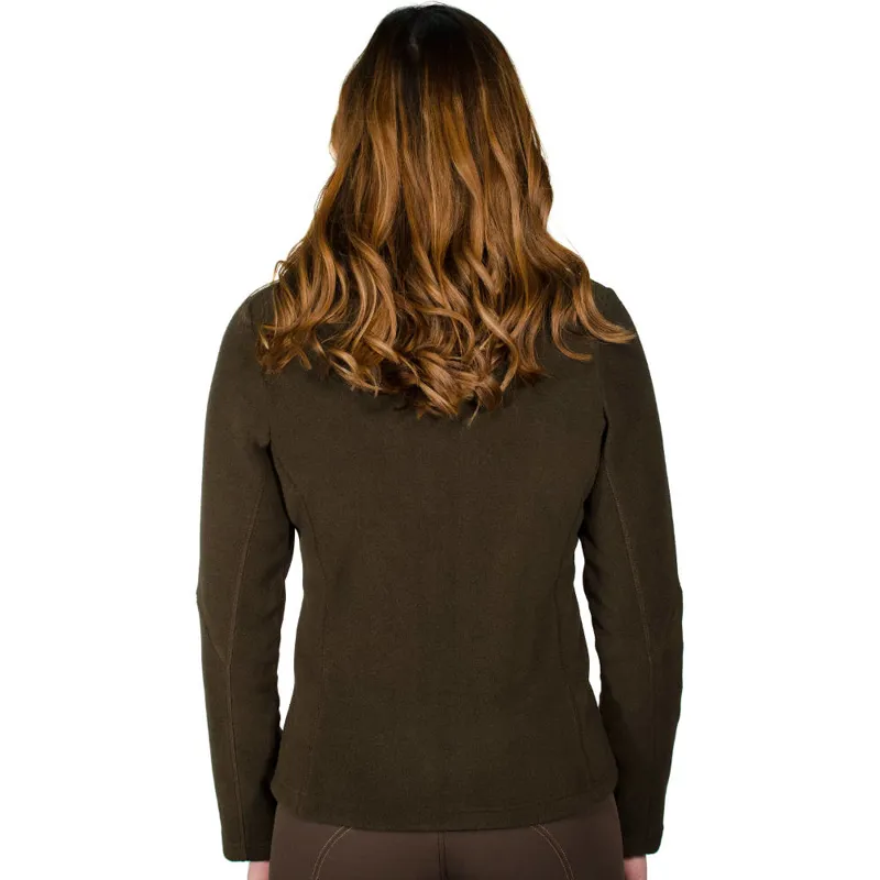 Harcour Chamrousse Ladies Polar Fleece Jacket - Chocolate-1