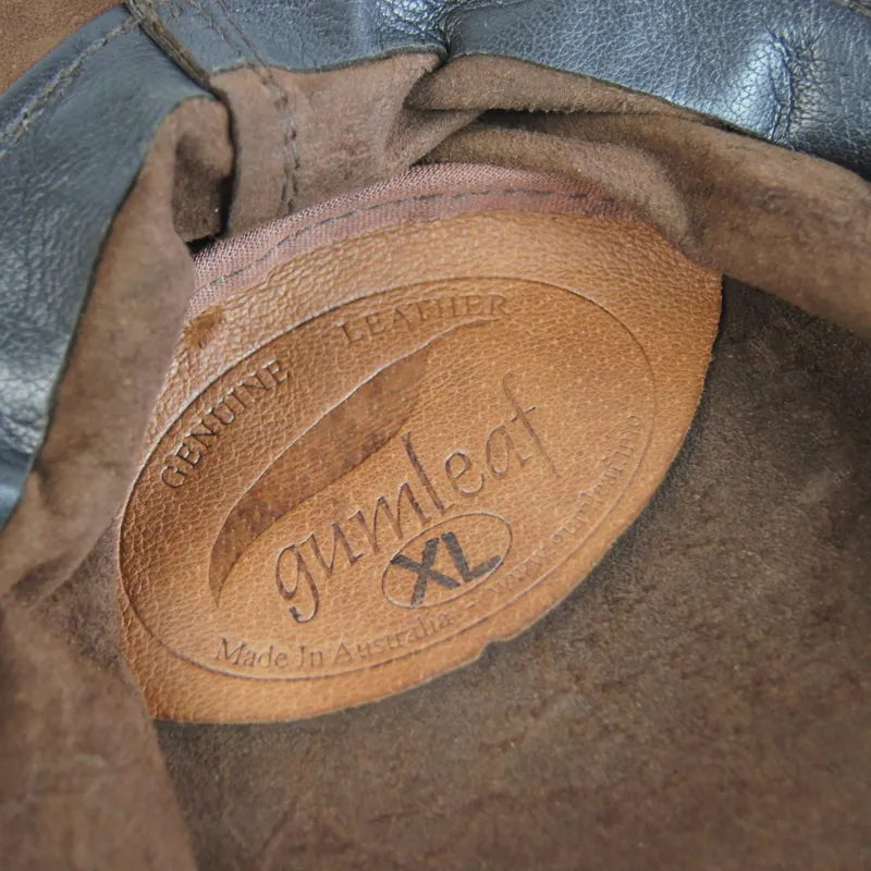Gumleaf Leather Squashy Hat - XL - Roo Brown-2