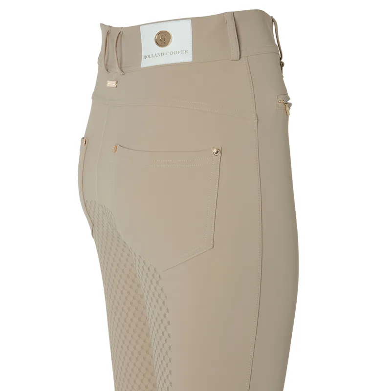 Holland Cooper Windsor Full Grip Ladies Breeches - Stone-4