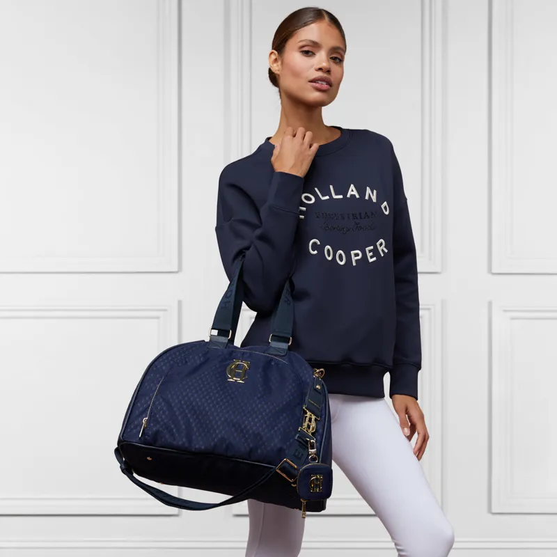 Holland Cooper Burghley Kit Bag - Ink Navy-1