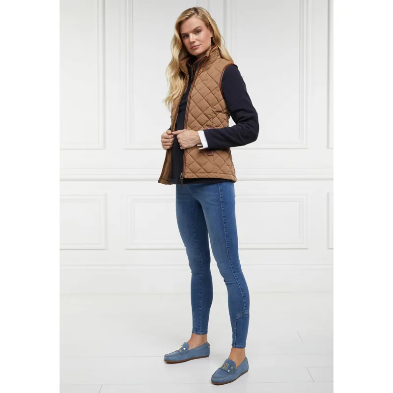 Holland Cooper Country Fleece Half Zip Ladies Jumper - Ink Navy-5