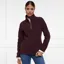 Holland Cooper Country Fleece Half Zip Ladies Jumper - Mulberry