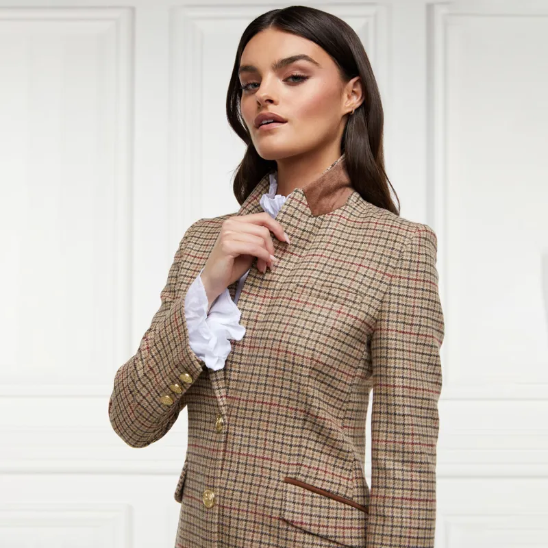 Holland Cooper Highgrove Ladies Tailored Coat - Charlton Tweed-3