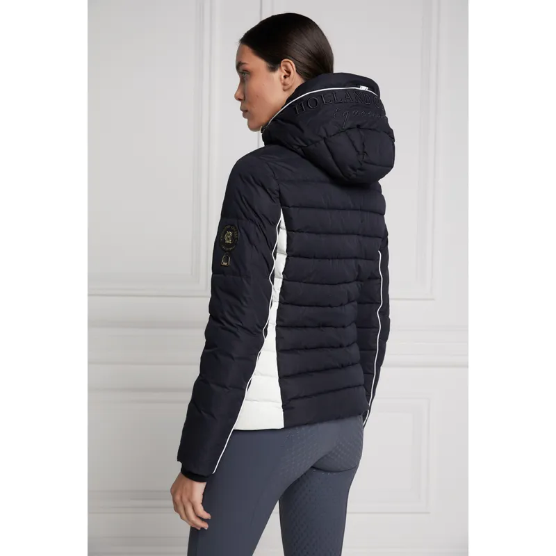 Holland Cooper Sports Master Puffer Ladies Jacket - Ink Navy-2
