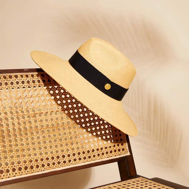 Holland Cooper Jessica Straw Sun Hat - Natural-6