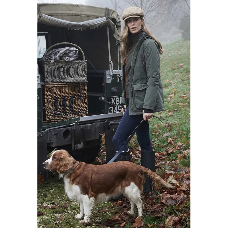 Holland Cooper Stamford Ladies 2 in 1 Country Coat - Khaki-10