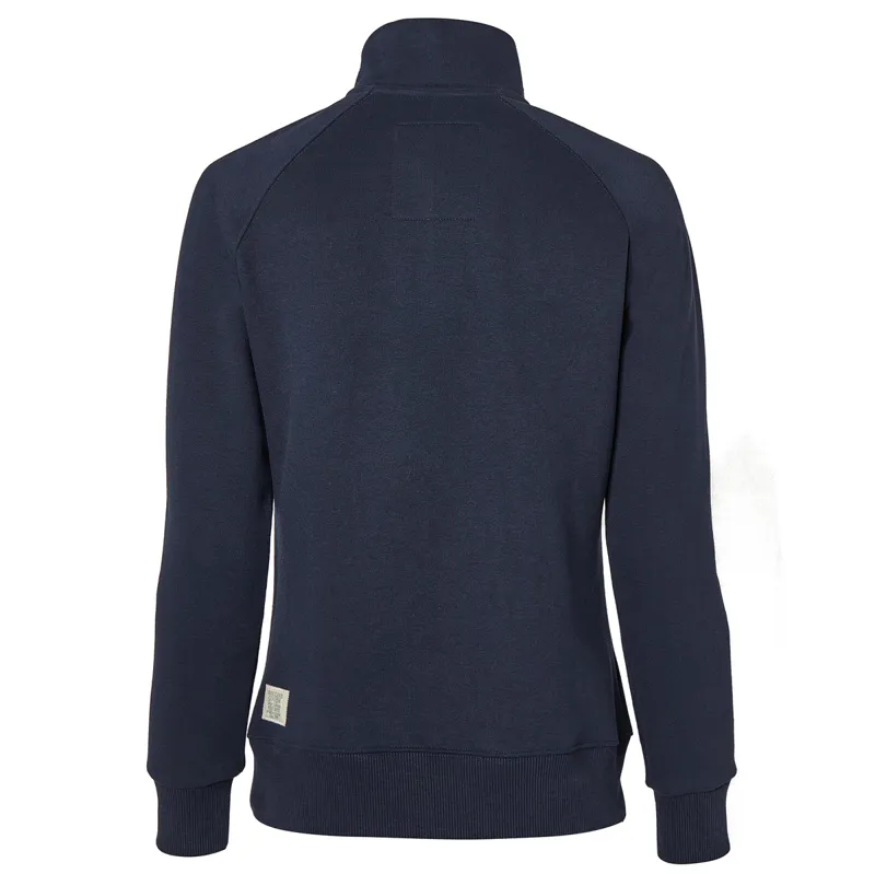 Holland Cooper Henley Sporting Heritage Ladies Quarter Zip - Ink Navy-6