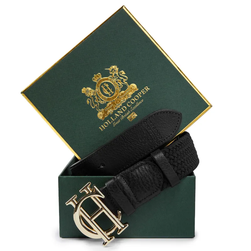 Holland Cooper Heritage Belt - Black-1