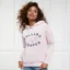 Holland Cooper Crystal Ladies Hoodie - Blush