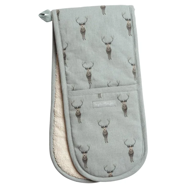 Sophie Allport Oven Gloves - Highland Stag
