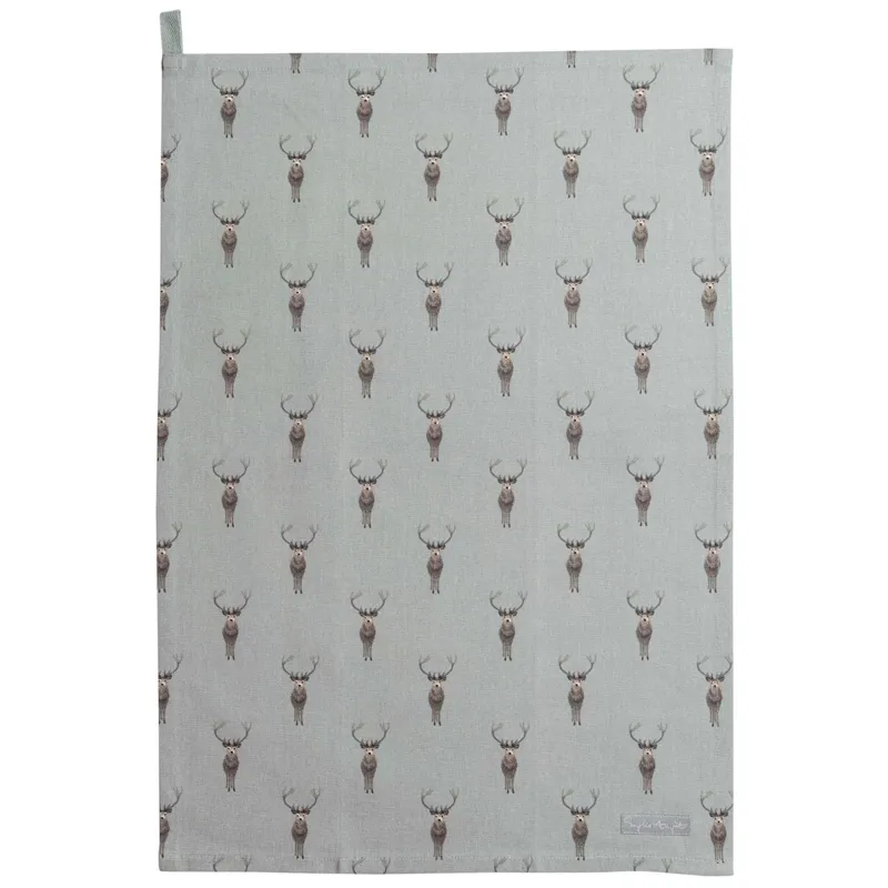 Sophie Allport Tea Towel - Highland Stag